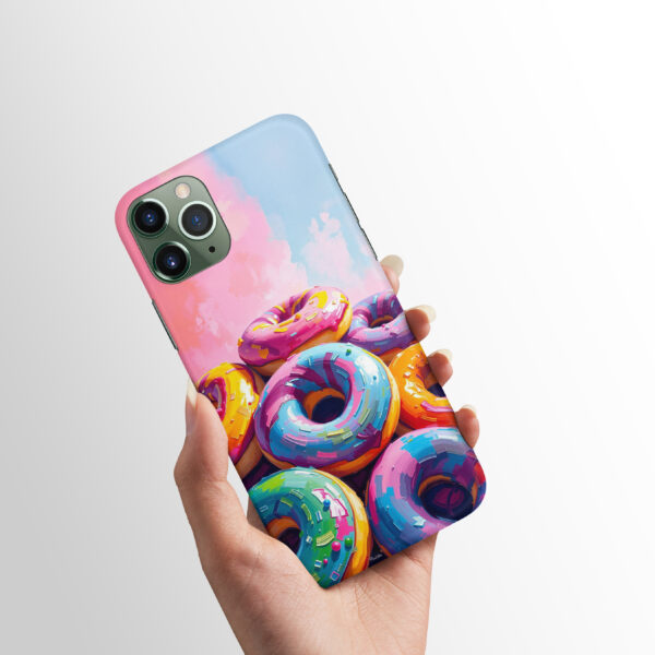 Vibrant Donuts Acrylic Style Phone Case